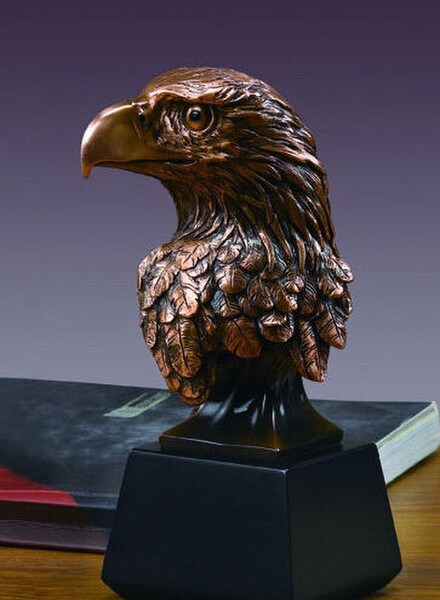Eagle Sculptural Bust Portraiture Sculpture